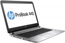Ультрабук HP ProBook 440 G3 14" 1920x1080 Intel Core i7-6500U 256 Gb 8Gb Intel HD Graphics 520 серебристый Windows 7 Professional + Windows 10 Professional W4N97EA2