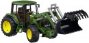 Трактор Bruder John Deere 6920 с погрузчиком 38.5 см зеленый 02-052