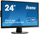 Монитор 23.8" iiYama X2483HSU-B2 черный A-MVA 1920x1080 250 cd/m^2 4 ms DVI HDMI VGA Аудио USB2