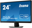 Монитор 23.8" iiYama X2483HSU-B2 черный A-MVA 1920x1080 250 cd/m^2 4 ms DVI HDMI VGA Аудио USB4