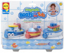 Набор игрушек для ванны ALEX Магнитные лодочки 823W2