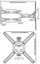 Кронштейн Tuarex ALTA-24 белый 22-65" настенный 5 ст. свободы наклон +5 -15° до 15кг8
