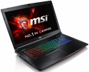 Ноутбук MSI GE72 6QE-863RU 17.3" 1920x1080 Intel Core i7-6700HQ 1Tb 16Gb nVidia GeForce GTX 980M 4096 Мб черный Windows 10 Home 9S7-178211-8634