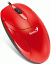 Мышь проводная Genius XScroll V3 красный USB4