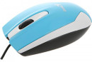 Мышь проводная Genius DX-100X белый голубой USB