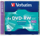 DVD-RW 4x 4.7Gb Jewel Serl Verbatim [43285/43485/43486]2