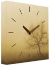 Часы настенные FotonioBox Осенний туман PB-001-35 коричневый