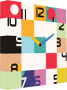 Часы настенные FotonioBox Цвет времени LB-019-35 разноцветный