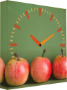 Часы настенные FotonioBox Яблоки LB-011-35 разноцветный рисунок