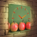Часы настенные FotonioBox Яблоки LB-011-35 разноцветный рисунок2