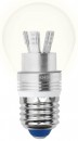 Лампа светодиодная шар Uniel Crystal E27 5W 3000K LED-G45P-5W/WW/E27/CL
