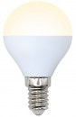 Лампа светодиодная шар Volpe Volpe Optima E14 6W 3000K LED-G45-6W/WW/E14/FR/O