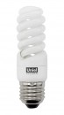 Лампа энергосберегающая спираль Uniel 01161 E27 12W 2700K ESL-S41-12/2700/E27