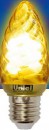 Лампа энергосберегающая свеча Uniel (03859) E14 12W Gold свеча витая золотая E14 12W 2700K ESL-C21-T12/GOLD/E142