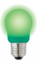 Лампа энергосберегающая шар Uniel 03039 E27 9W ESL-G45-9/GREEN/E27