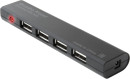 Концентратор USB 2.0 DEFENDER Quadro Promt 4 x USB 2.0 черный 832002