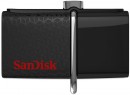 Флешка USB 64Gb SanDisk Ultra Dual SDDD2-064G-GAM46 черный
