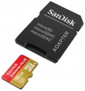 Карта памяти Micro SDHC 16Gb Class 10 Sandisk SDSQXSG-016G-GN6MA + адаптер4