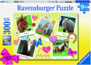 Пазл 300 элементов Ravensburger Мои любимые лошади 13186