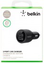 Автомобильное зарядное устройство Belkin F8J109btBLK 2.1A 2 х USB черный2