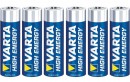 Батарейки Varta High Energy AA 6 шт