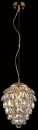 Подвесной светильник Crystal Lux Charme SP2+2 LED Gold/Amber