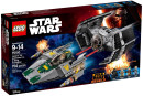 Конструктор Lego Star Wars Усовершенствованный истребитель СИД Дарта Вейдера против Звёздного Истребителя A-Wing 702 элемента 75150