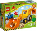 Конструктор LEGO Duplo: Экскаватор-погрузчик 19 элементов 108112