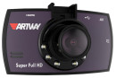 Видеорегистратор Artway 700 3" 2304x1296 170° microSD microSDHC датчик движения USB
