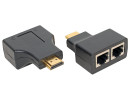 Удлинитель HDMI ORIENT VE041 черный 300412