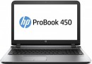 Ноутбук HP ProBook 450 G3 15.6" 1366x768 Intel Core i3-6100U 500 Gb 4Gb Intel HD Graphics 520 серый Windows 7 Professional + Windows 10 Professional W4P23EA