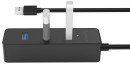 Концентратор USB 3.0 Orico W5PH4-U3-BK 4 х USB 3.0 черный3