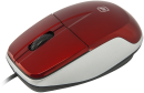 Мышь проводная Defender MS-940 красный USB 585544