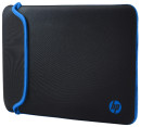 Чехол для ноутбука 14" HP Chroma Sleeve неопрен черный синий V5C27AA