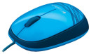 Мышь проводная Logitech M105 синий USB 910-0031052