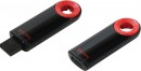 Флешка USB 16Gb SanDisk Cruzer Dial SDCZ57-016G-B35 черный/красный2