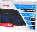 Подставка для ноутбука 14" Buro BU-LCP140-B214 металл/пластик 1000об/мин 22db черный7