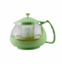 Чайник заварочный Zeidan Z-4106-2 1.15 л пластик/стекло зелёный