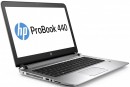 Ультрабук HP ProBook 440 G3 14" 1366x768 Intel Core i3-6100U 500 Gb 4Gb Intel HD Graphics 520 серый DOS W4P01EA3