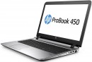 Ноутбук HP ProBook 450 G3 15.6" 1366x768 Intel Core i5-6200U 500Gb 4Gb Intel HD Graphics 520 серебристый DOS W4P64EA2