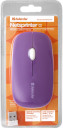 Мышь беспроводная DEFENDER NetSprinter MM-545 фиолетовый белый USB4