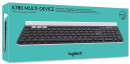 Клавиатура беспроводная Logitech Multi-Device Wireless Keyboard K780 Bluetooth черный белый 920-0080438