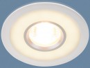 Встраиваемый светильник с двойной подсветкой Elektrostandard 1052 MR16 WH белый 4690389061660
