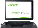 Ноутбук Acer Aspire Switch Alpha 12 SA5-271-5032 12" 2160x1440 Intel Core i5-6200U SSD 256 8Gb Intel HD Graphics 520 серебристый Windows 10 Home NT.LCDER.0116