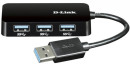 Концентратор USB 3.0 D-Link DUB-1341/A1B 4 х USB 3.0 черный5