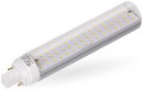 Лампа светодиодная G24 12W 3000K кукуруза прозрачная PL-12W-G24-64SMD-CL/WW 2893