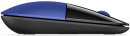 Мышь беспроводная HP Z3700 синий чёрный USB V0L81AA4