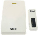Звонок дверной беспроводной Uniel UDB-005W-R1T1-32S-100M-WH белый 03609