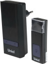 Звонок дверной беспроводной Uniel черный UDB-012W-R1T1-32S-150M-BL