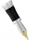 Перьевая ручка Flavio Ferrucci Alchimia FF-FP0331 хромированные детали FF-FP03312